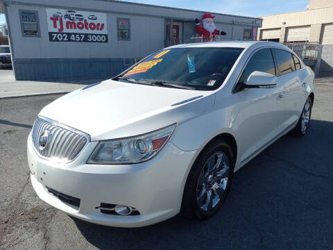 2011 Buick LaCrosse for sale at TJ Motors in Las Vegas NV