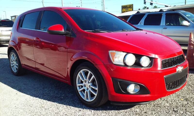 2012 Chevrolet Sonic for sale at Pinellas Auto Brokers in Saint Petersburg FL