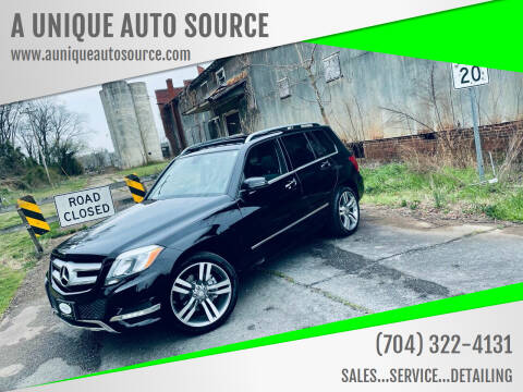 2013 Mercedes-Benz GLK for sale at A UNIQUE AUTO SOURCE in Albemarle NC
