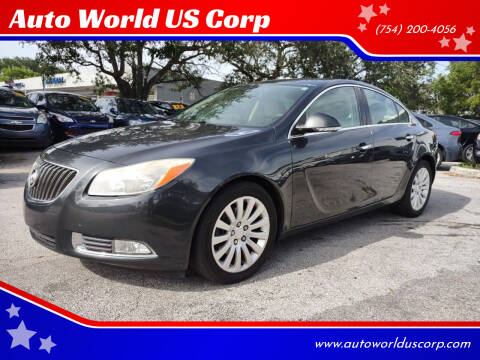 2012 Buick Regal for sale at Auto World US Corp in Plantation FL