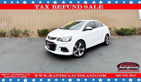 2018 Chevrolet Sonic for sale at Manteca Auto Land in Manteca CA