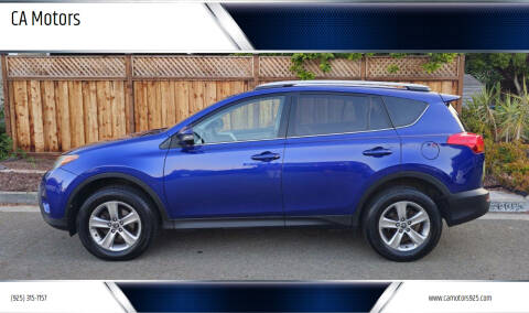 2015 Toyota RAV4 for sale at CA Motors in Livermore CA