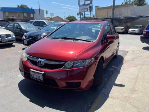 2010 Honda Civic for sale at Hunter's Auto Inc in North Hollywood CA