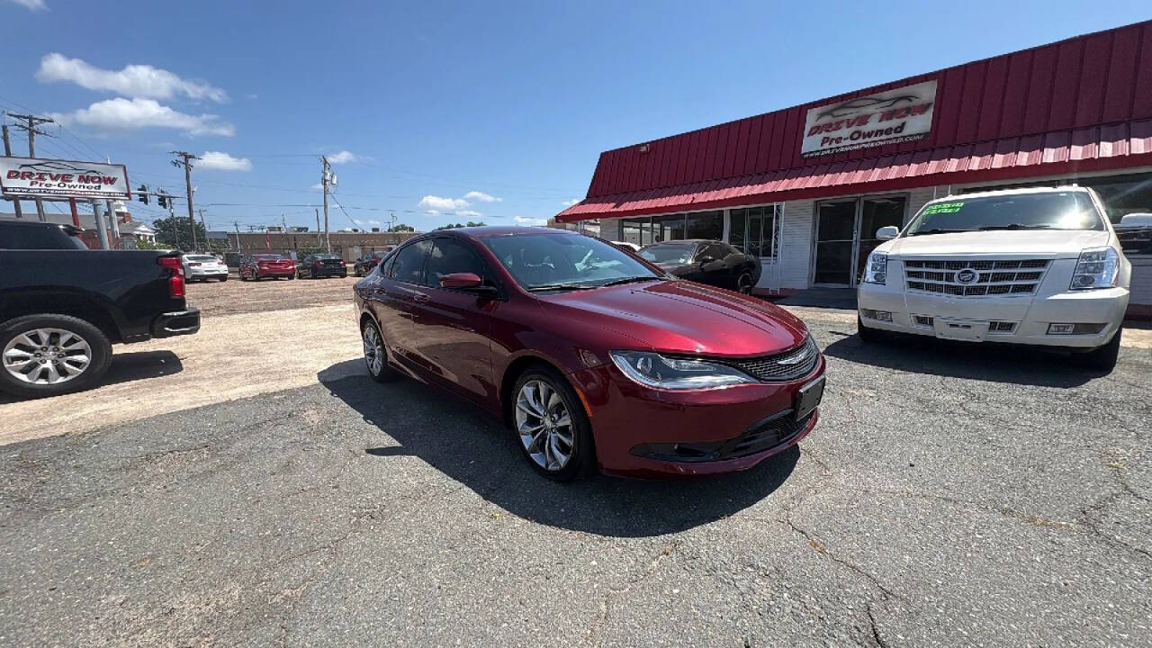 Dk. Red 2015 Chrysler 200 S S 4dr Sedan 1