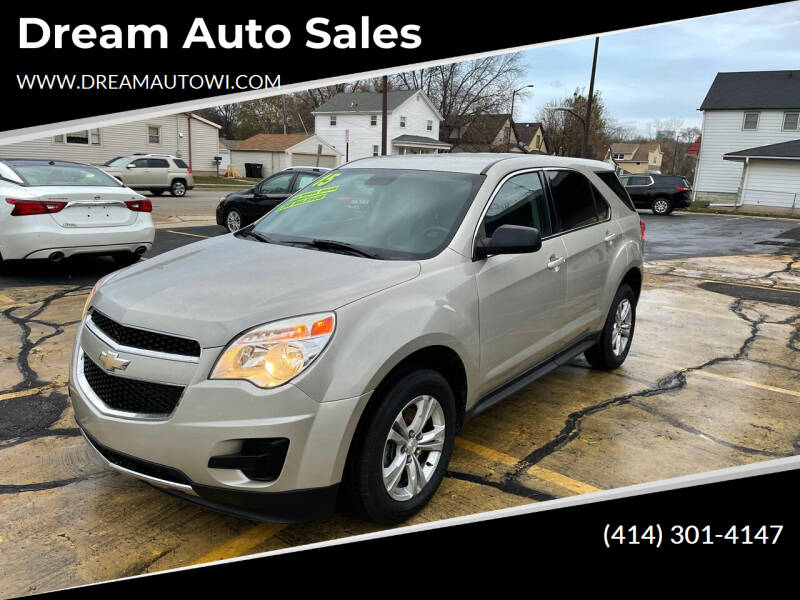 2015 Chevrolet Equinox for sale at Dream Auto Sales in South Milwaukee WI