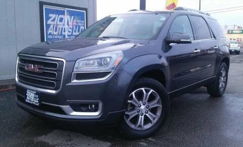 2013 GMC Acadia for sale at Zion Autos LLC in Pasco WA