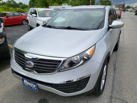 2013 Kia Sportage for sale at Howe's Auto Sales in Lowell MA
