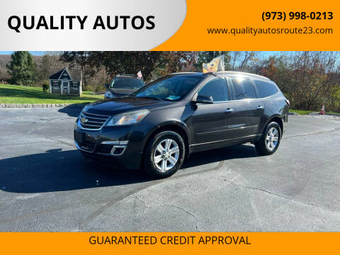 2014 Chevrolet Traverse for sale at QUALITY AUTOS in Hamburg NJ