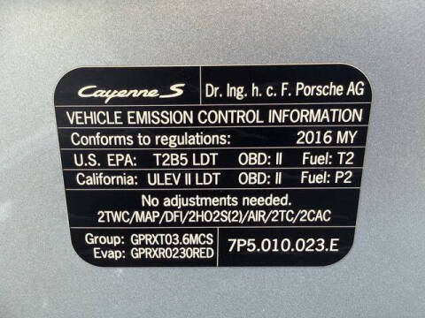 2016 Porsche Cayenne GTS