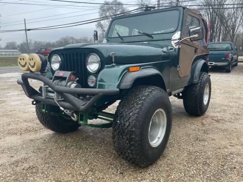 1979 Jeep CJ-5 for sale at Budget Auto in Newark OH