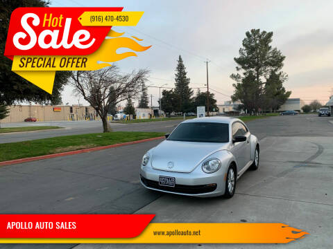 2014 Volkswagen Beetle for sale at APOLLO AUTO SALES in Sacramento CA