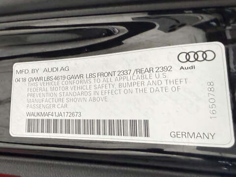 2018 Audi A4