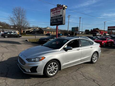 2019 Ford Fusion Hybrid for sale at Unlimited Auto Group in West Chester OH