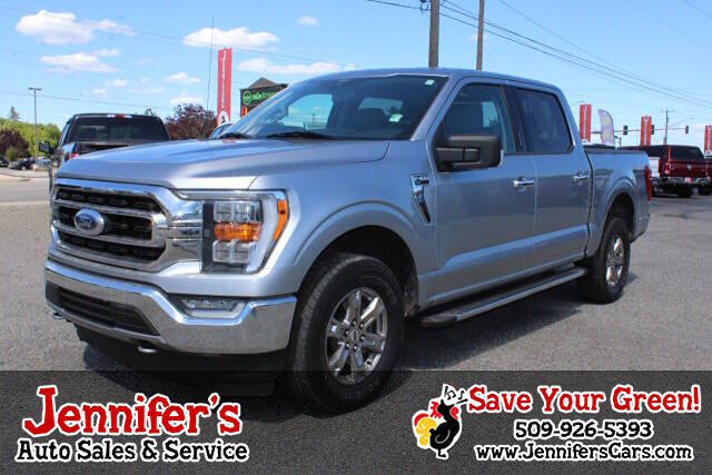 2021 Ford F-150 for sale at Jennifer's Auto Sales & Service in Spokane Valley, WA