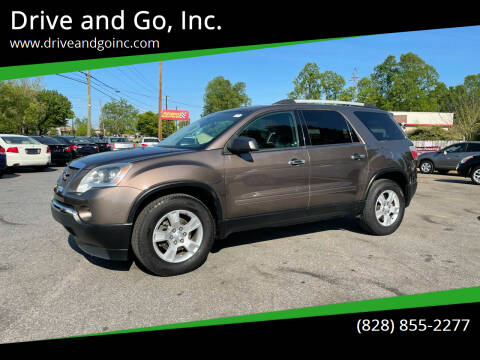 2011 GMC Acadia for sale at Drive and Go, Inc. in Hickory NC