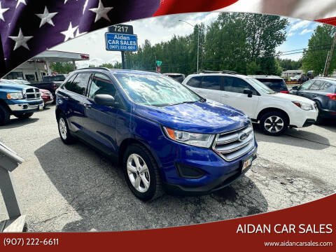 2015 Ford Edge for sale at AIDAN CAR SALES in Anchorage AK