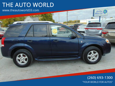 2006 Saturn Vue for sale at THE AUTO WORLD in Churubusco IN