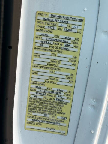 2021 Chevrolet Express 3500