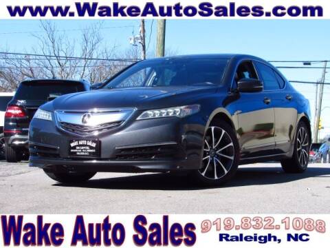 2016 Acura TLX for sale at Wake Auto Sales Inc in Raleigh NC