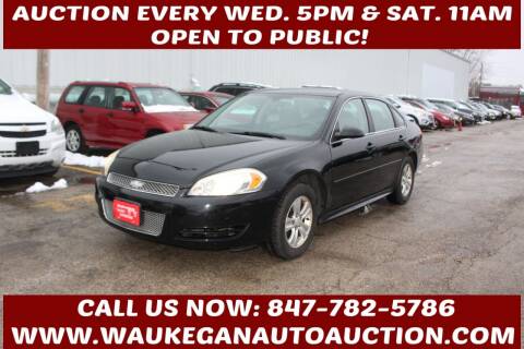 2012 Chevrolet Impala for sale at Waukegan Auto Auction in Waukegan IL