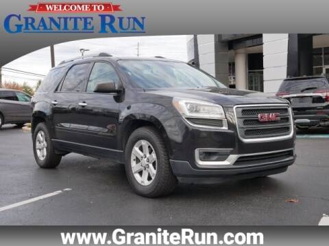 2014 GMC Acadia for sale at GRANITE RUN PRE OWNED CAR AND TRUCK OUTLET in Media PA