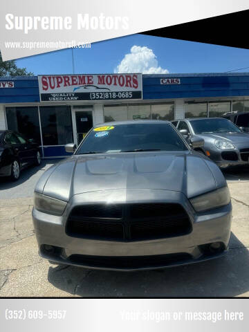 2011 Dodge Charger for sale at Supreme Motors in Leesburg FL