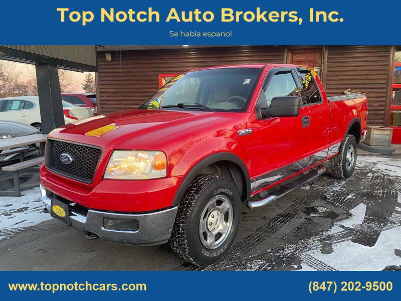 2004 Ford F-150 for sale at Top Notch Auto Brokers, Inc. in McHenry IL