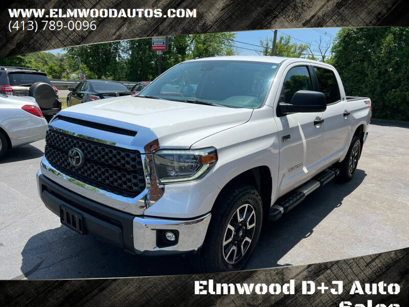 2018 Toyota Tundra for sale at Elmwood D+J Auto Sales in Agawam MA