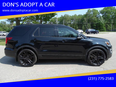 2017 Ford Explorer for sale at DON'S ADOPT A CAR in Cadillac MI