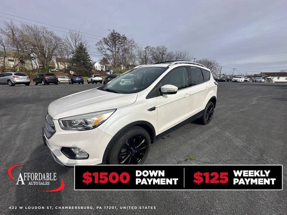 2017 Ford Escape for sale at Chambersburg Affordable Auto in Chambersburg, PA