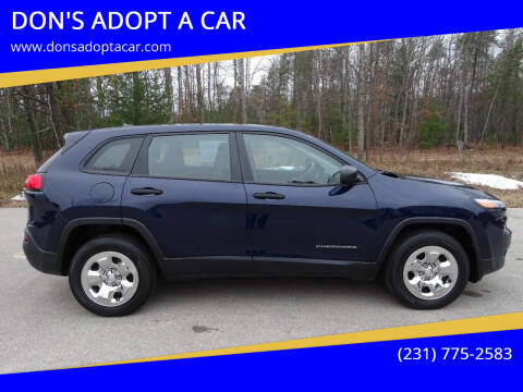 2015 Jeep Cherokee for sale at DON'S ADOPT A CAR in Cadillac MI