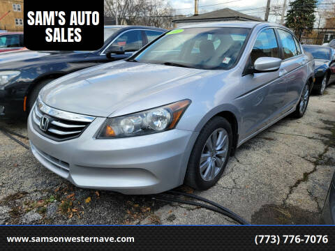2011 Honda Accord for sale at SAM'S AUTO SALES in Chicago IL