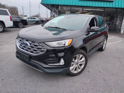 2021 Ford Edge for sale at AUTO TRATOS in Mableton GA