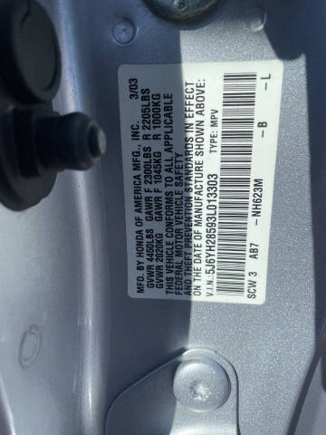 2003 Honda Element EX