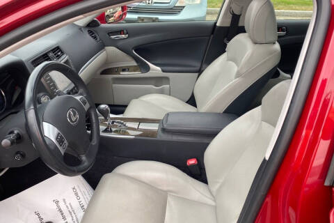 2012 Lexus IS 250 for sale at I-80 Auto Sales in Hazel Crest IL