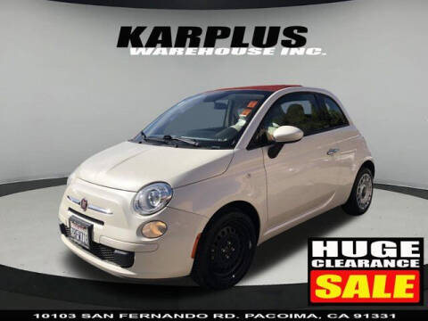 2013 FIAT 500c for sale at Karplus Warehouse in Pacoima CA