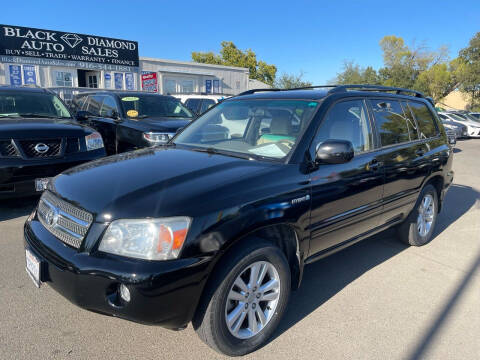 2006 Toyota Highlander Hybrid for sale at Black Diamond Auto Sales Inc. in Rancho Cordova CA