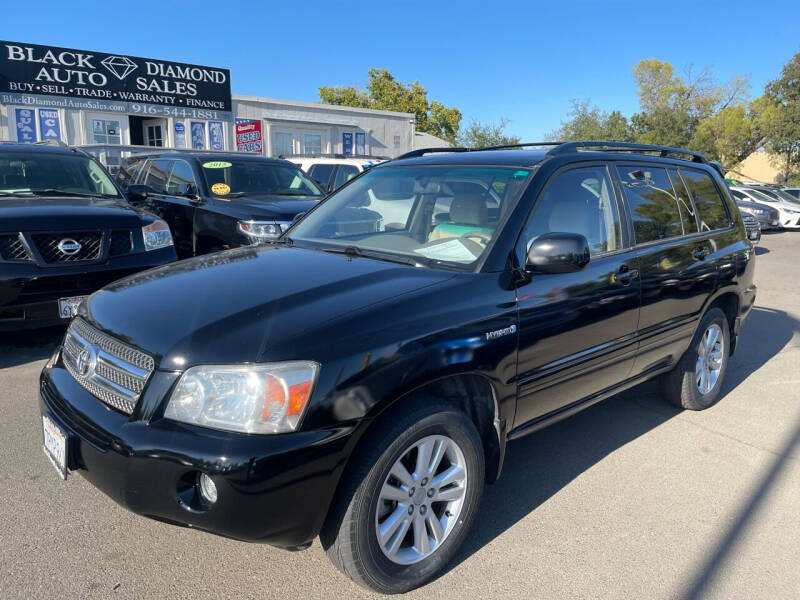 2006 Toyota Highlander Hybrid for sale at Black Diamond Auto Sales Inc. in Rancho Cordova CA