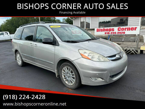2008 Toyota Sienna for sale at BISHOPS CORNER AUTO SALES in Sapulpa OK