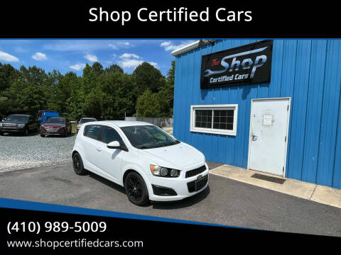 2013 Chevrolet Sonic for sale at Shop Certified Cars in Easton MD