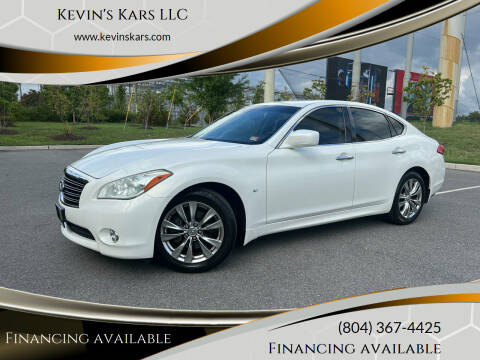 2014 Infiniti Q70 for sale at Kevin's Kars LLC in Richmond VA