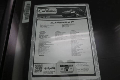 2023 Nissan Kicks SV