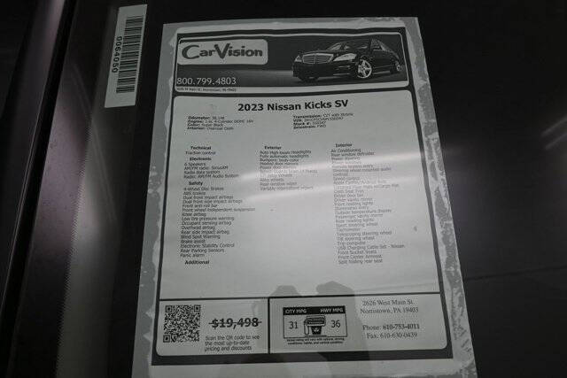 2023 Nissan Kicks SV