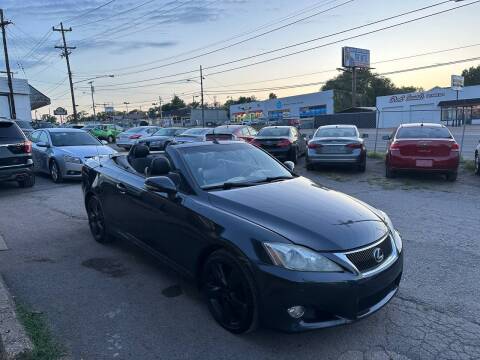 2010 Lexus IS 250C for sale at Green Ride Inc in Nashville TN