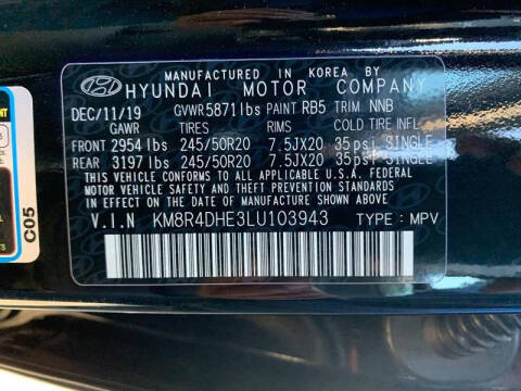 2020 Hyundai Palisade SEL