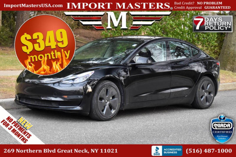 2022 Tesla Model 3 for sale at Import Masters in Great Neck NY