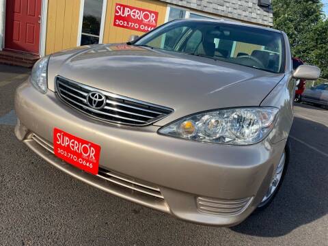 2006 Toyota Camry for sale at Superior Auto Sales, LLC in Wheat Ridge CO