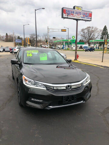 2016 Honda Accord for sale at Dream Auto Sales in South Milwaukee WI