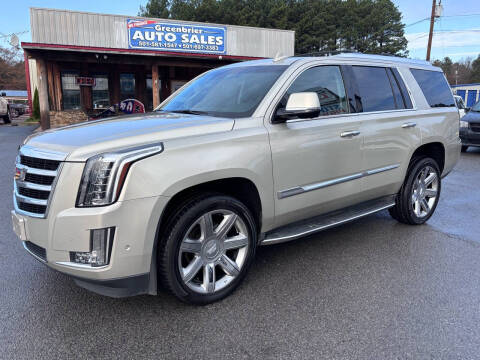 2017 Cadillac Escalade for sale at Greenbrier Auto Sales in Greenbrier AR