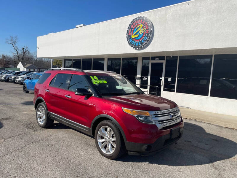 2014 Ford Explorer for sale at 2nd Generation Motor Company in Tulsa OK